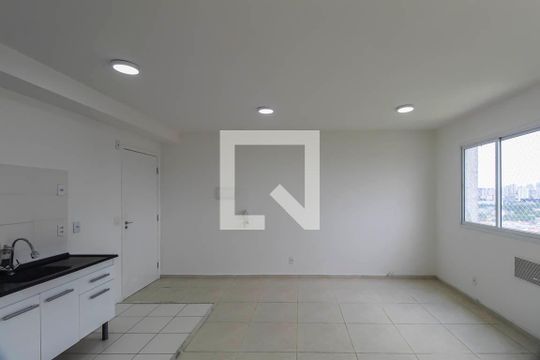Sala/Cozinha de apartamento à venda com 1 quarto, 41m² em Sítio da Figueira, São Paulo