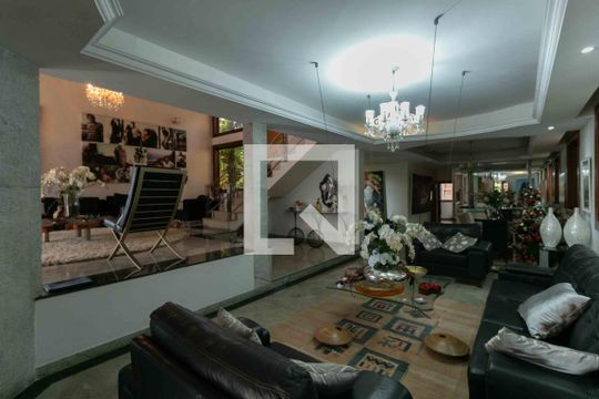 Sala 2 de casa de condomínio à venda com 5 quartos, 800m² em Planalto, Belo Horizonte