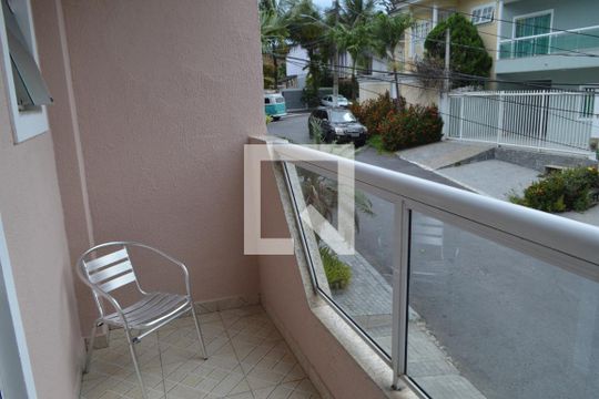 Varanda da Suíte 1 de casa de condomínio à venda com 3 quartos, 182m² em Jacarepaguá, Rio de Janeiro