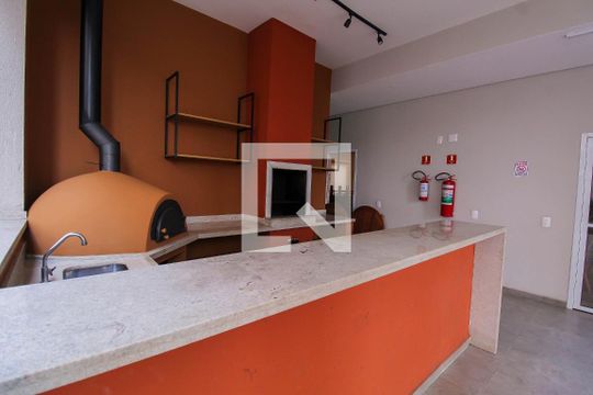 Área comum - Churrasqueira de apartamento para alugar com 2 quartos, 43m² em Parque da Mooca, São Paulo