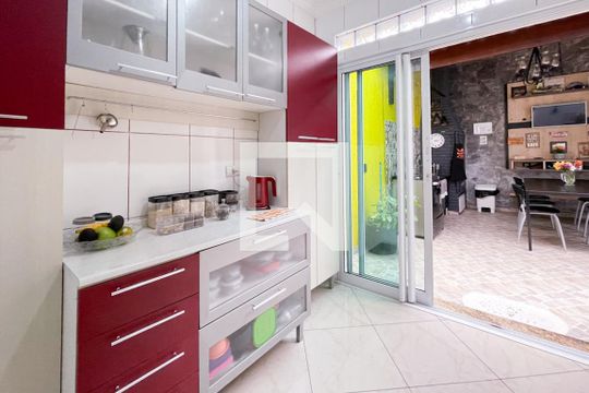 Cozinha de casa à venda com 3 quartos, 165m² em Paulicéia, São Bernardo do Campo