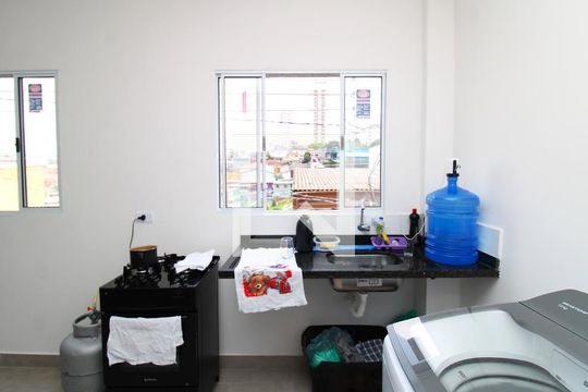 Sala/Cozinha de apartamento para alugar com 1 quarto, 30m² em Vila Nova Cachoeirinha, São Paulo