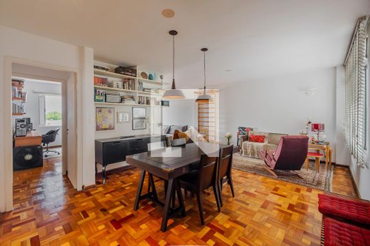 Sala de apartamento à venda com 2 quartos, 101m² em Pinheiros, São Paulo