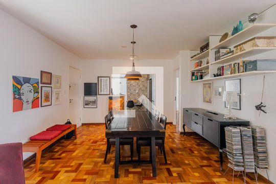 Sala de apartamento à venda com 2 quartos, 101m² em Pinheiros, São Paulo