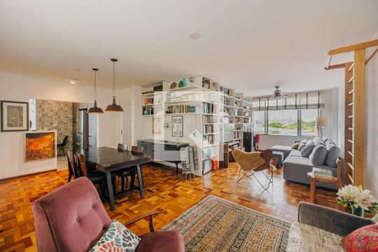 Sala de apartamento à venda com 2 quartos, 101m² em Pinheiros, São Paulo