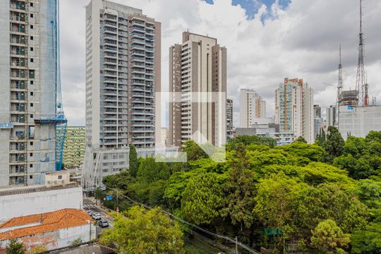 Vista da Sala de apartamento à venda com 2 quartos, 101m² em Pinheiros, São Paulo