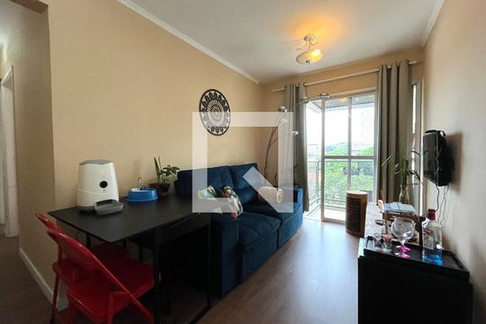 Sala de apartamento à venda com 2 quartos, 55m² em Vila Guarani (zona Sul), São Paulo