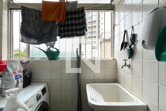 Área de Serviço de apartamento à venda com 2 quartos, 55m² em Vila Guarani (zona Sul), São Paulo