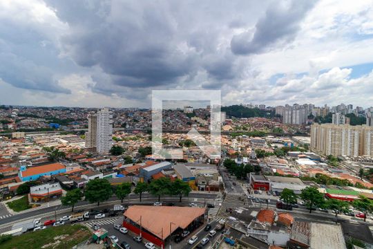 Sala - Vista de apartamento à venda com 2 quartos, 36m² em Vila das Belezas, São Paulo