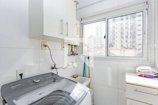 Área de Serviço de apartamento à venda com 3 quartos, 102m² em Vila Gumercindo, São Paulo