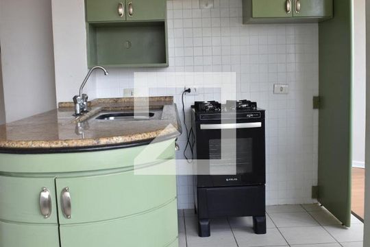 Cozinha de apartamento à venda com 1 quarto, 42m² em Bigorrilho, Curitiba