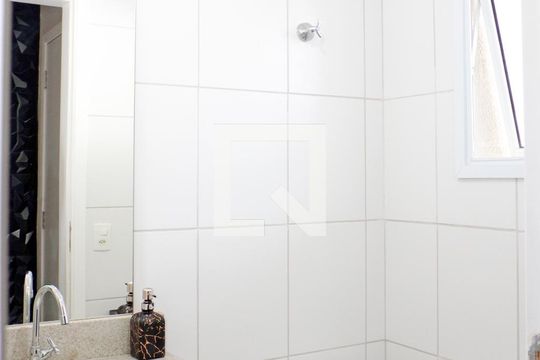 Lavabo de casa de condomínio para alugar com 3 quartos, 112m² em Jardim Primavera, Vinhedo