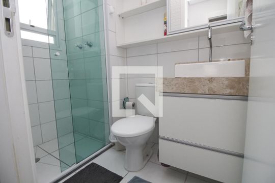 Banheiro de apartamento para alugar com 2 quartos, 41m² em Penha de França, São Paulo