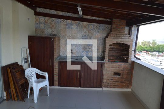 Terraço de apartamento à venda com 3 quartos, 152m² em Pechincha, Rio de Janeiro