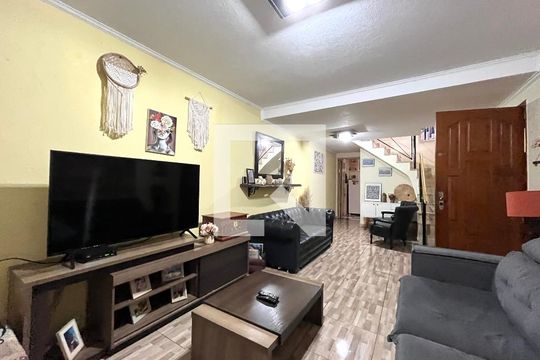 Sala de casa à venda com 3 quartos, 163m² em Jardim Santo Antoninho, São Paulo