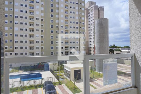 Varanda da Sala de apartamento à venda com 2 quartos, 55m² em Humaitá, Porto Alegre