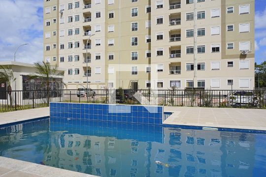 Área comum - Piscina de apartamento à venda com 2 quartos, 55m² em Humaitá, Porto Alegre