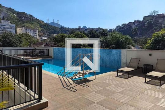 Área comum de apartamento para alugar com 3 quartos, 76m² em Tijuca, Rio de Janeiro
