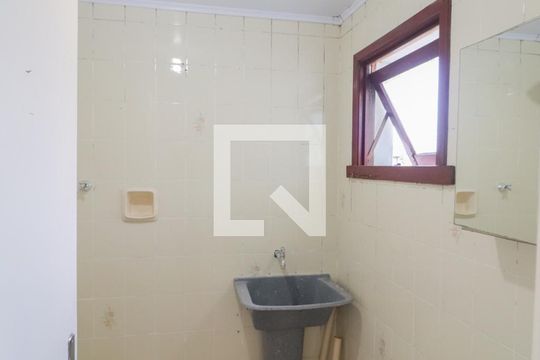 Área de serviço  de kitnet/studio para alugar com 2 quartos, 47m² em Rio Branco, São Leopoldo