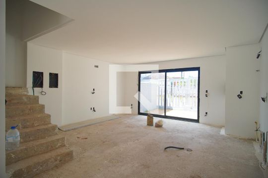 Sala/Cozinha de casa de condomínio à venda com 3 quartos, 128m² em Operário, Novo Hamburgo