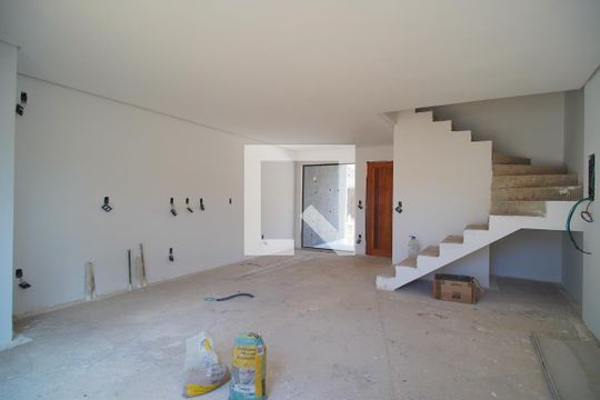 Sala/Cozinha de casa de condomínio à venda com 3 quartos, 128m² em Operário, Novo Hamburgo