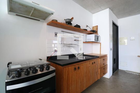 Cozinha de apartamento para alugar com 1 quarto, 70m² em Vila Leopoldina, São Paulo