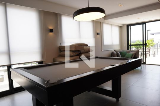 Área comum de kitnet/studio à venda com 1 quarto, 24m² em Pinheiros, São Paulo