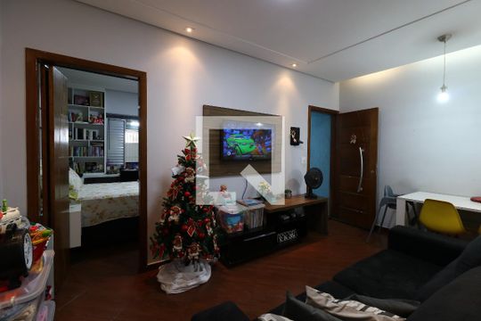 Sala de casa à venda com 2 quartos, 78m² em Utinga, Santo André