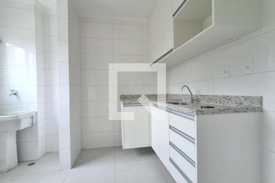 Cozinha de apartamento à venda com 1 quarto, 40m² em Jardim Jamaica, Santo André