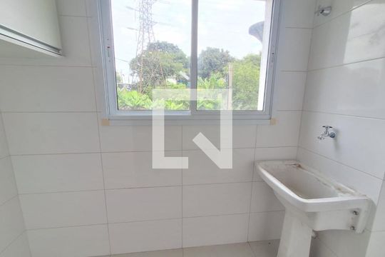 Área de Serviço de apartamento à venda com 1 quarto, 40m² em Jardim Jamaica, Santo André