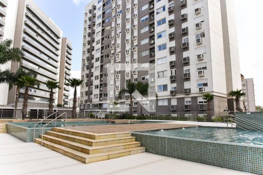 Área comum de apartamento à venda com 3 quartos, 75m² em São Sebastião, Porto Alegre