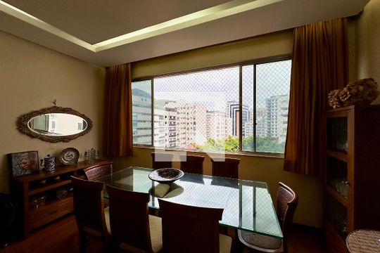 Sala de apartamento à venda com 4 quartos, 130m² em Botafogo, Rio de Janeiro