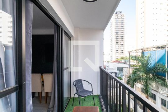 Varanda de apartamento para alugar com 1 quarto, 26m² em Água Branca, São Paulo