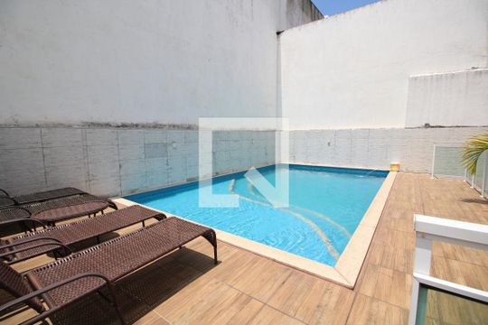 Piscina de apartamento à venda com 4 quartos, 142m² em Taquara, Rio de Janeiro