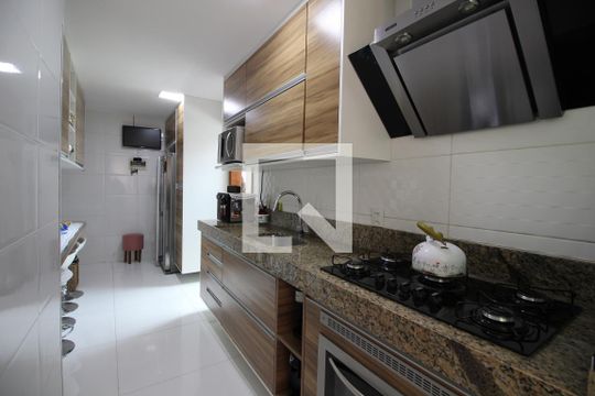 Cozinha de apartamento à venda com 4 quartos, 142m² em Taquara, Rio de Janeiro