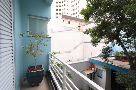 Varanda da Suíte 3 de casa para alugar com 3 quartos, 260m² em Vila Prudente, São Paulo
