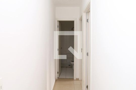 Corredor - Quartos de apartamento à venda com 2 quartos, 48m² em Vila Medeiros, São Paulo