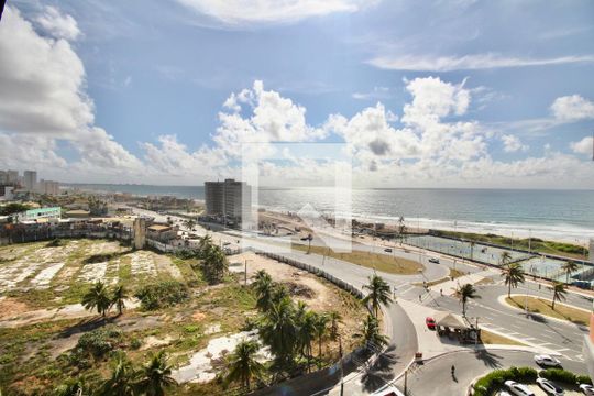 Vista da Varanda de kitnet/studio para alugar com 1 quarto, 30m² em Boca do Rio, Salvador