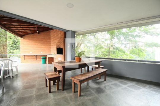 Área comum - Churrasqueira de apartamento à venda com 2 quartos, 57m² em Vila Andrade, São Paulo