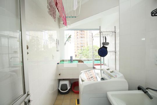 Área de Serviço de apartamento à venda com 2 quartos, 57m² em Vila Andrade, São Paulo