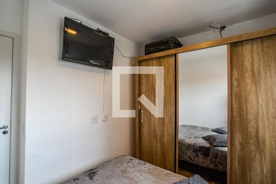Quarto 2 de apartamento à venda com 2 quartos, 42m² em Vila Palmares, Santo André