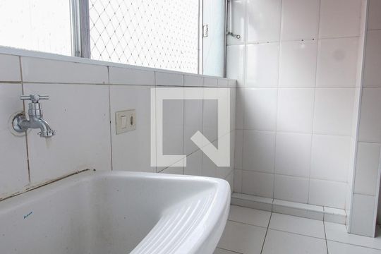 Área de Serviço de apartamento à venda com 2 quartos, 62m² em Jardim Prudência, Diadema