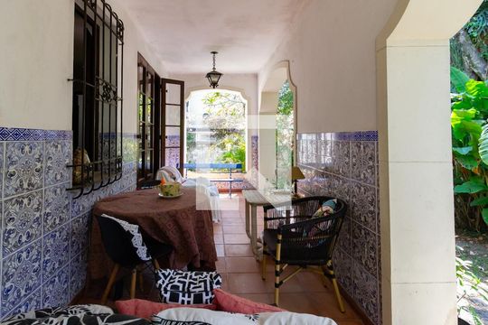 Varanda da sala 1 de casa à venda com 4 quartos, 750m² em Jardim Botânico, Rio de Janeiro
