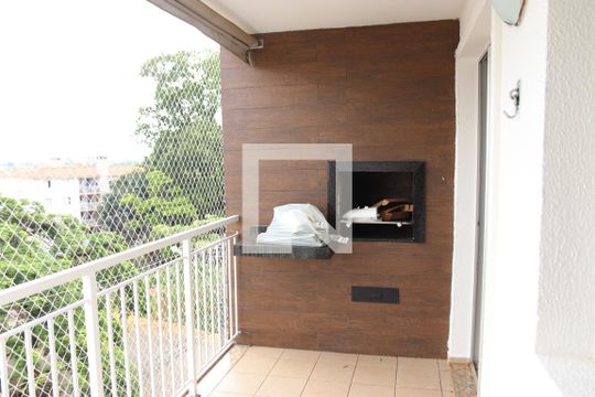Varanda da Sala de apartamento para alugar com 3 quartos, 65m² em Setor Negrão de Lima, Goiânia