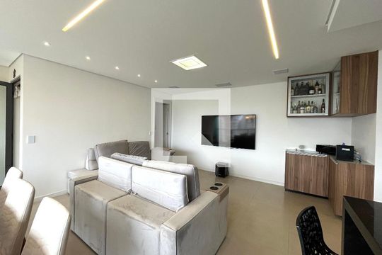 Sala de apartamento à venda com 3 quartos, 94m² em Mirandópolis, São Paulo