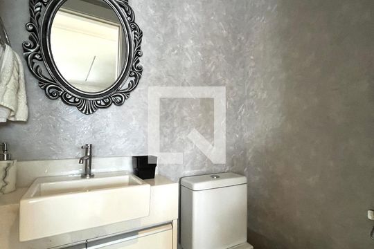 Lavabo de apartamento à venda com 3 quartos, 94m² em Mirandópolis, São Paulo