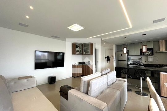 Sala de apartamento à venda com 3 quartos, 94m² em Mirandópolis, São Paulo