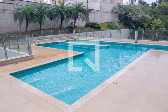 Área comum - Piscina de apartamento para alugar com 1 quarto, 55m² em Vila Vitoria Ii, Indaiatuba