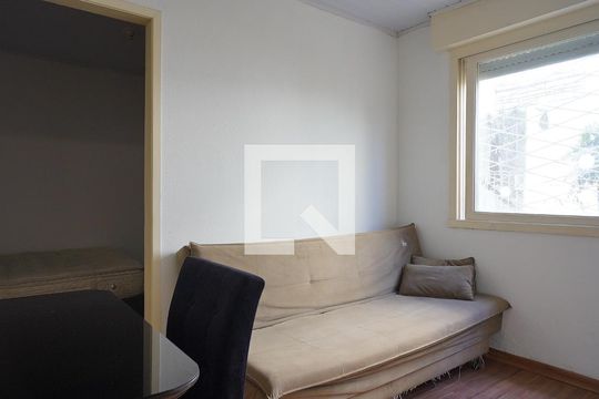 Sala de apartamento à venda com 1 quarto, 40m² em Petrópolis, Porto Alegre