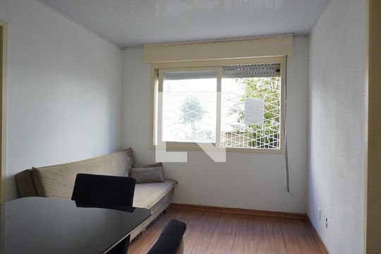 Sala de apartamento à venda com 1 quarto, 40m² em Petrópolis, Porto Alegre